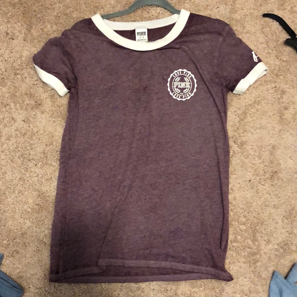 Victoria’s Secret pink shirt